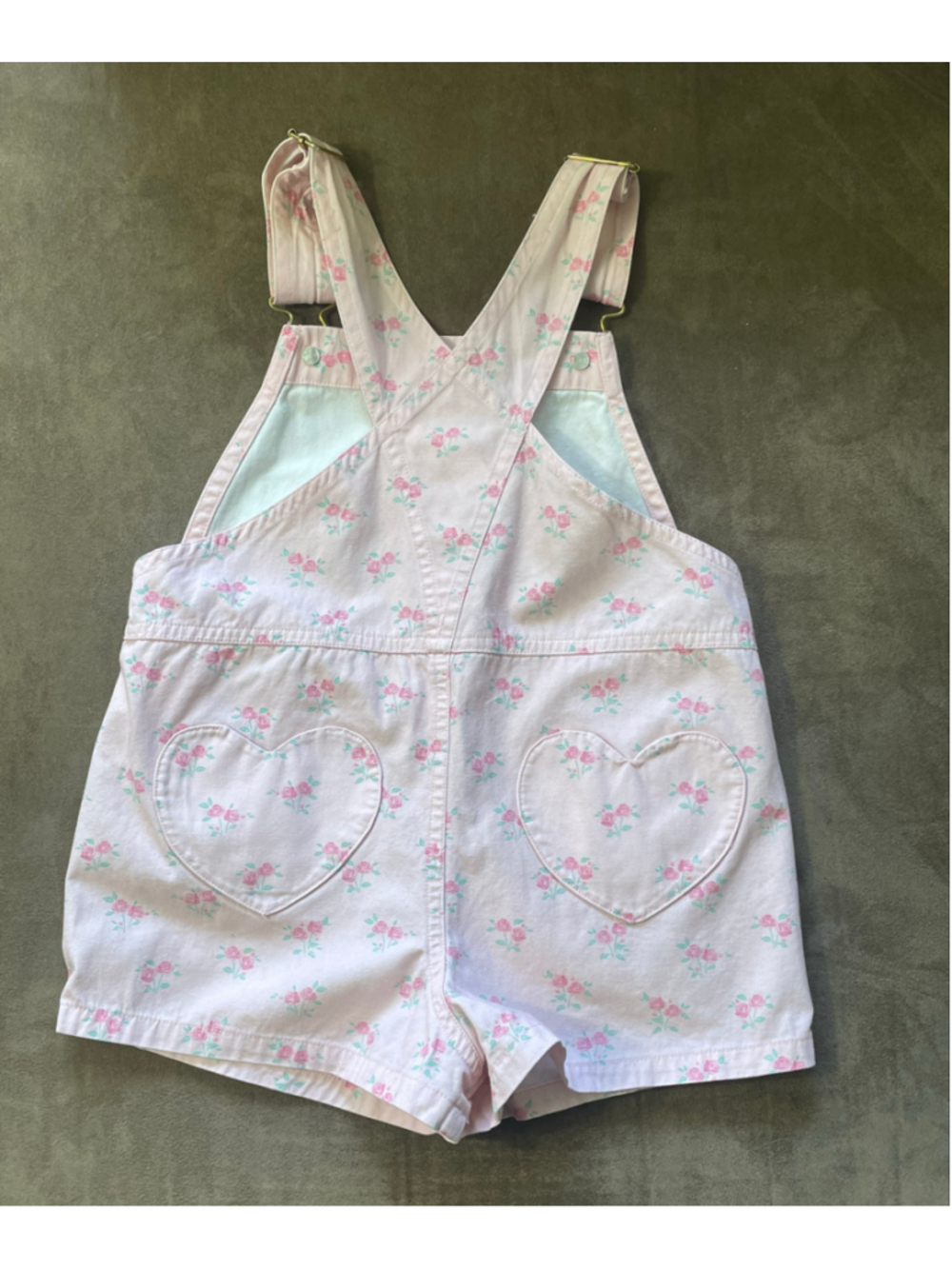 The Beaufort Bonnet Company Pink Floral Channing Choo Choo Shortalls Girls 5 - Picture 9 of 15